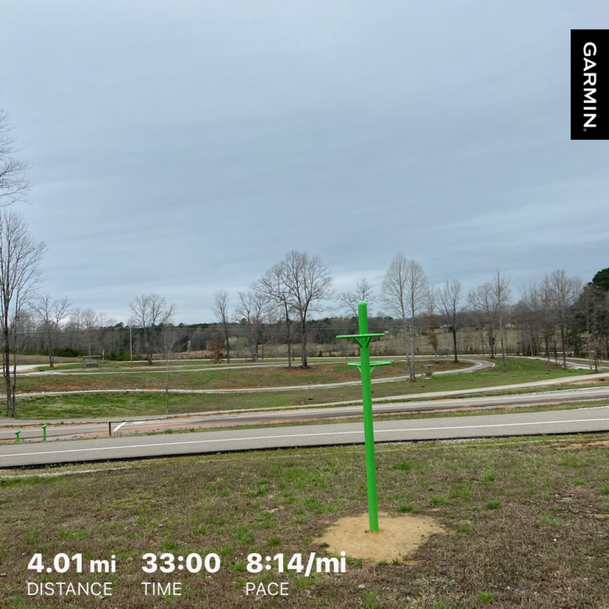 4 miles at the Farmington Park 🏃#50ktraining #ultramarathontraining #beatyesterday #garmin