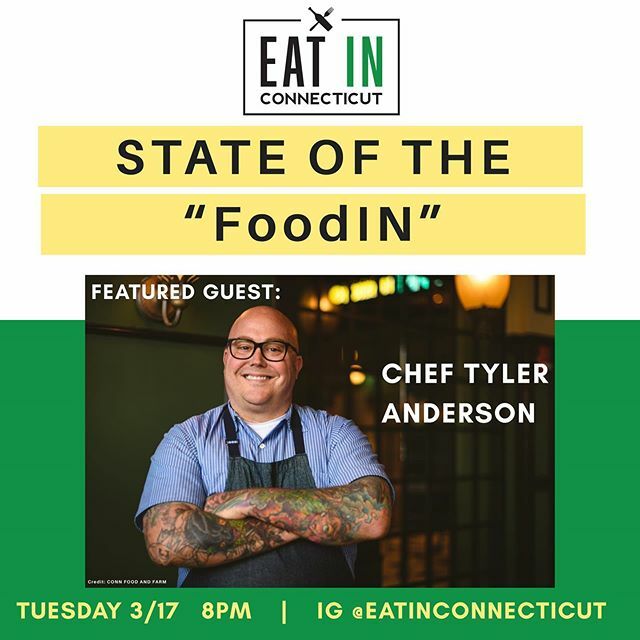 Eatin_ct's tweet photo. IN the midst of our current state of affairs, the Eat IN Connecticut/INGroup Creative team would like to INvite you to a "State of the FoodIN" event on Eat IN Connecticut’s Instagram LIVE. ➡️JOIN IN Tuesday, March 17th at 8PM @eatinconnecticut and listen… https://t.co/CV1BSj1YPk https://t.co/jVDibZoEJn