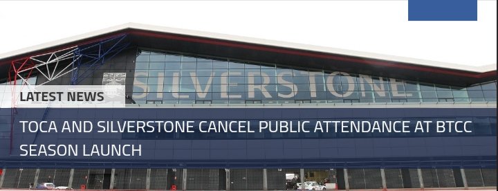 TheHardCompound's tweet image. **CONFIRMED**

No public attendance at @BTCC Media Day at @SilverstoneUK tomorrow sadly.

Do not travel please.
