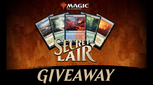 The world is a little crazy right now. We're spreading some positivity, and giving one Secret Lair out to a lucky winner💥😍

Here's How to Enter! -
• Like this post = 1 Entry
• Comment your favorite #MTG land = 2 Entries
• Retweet = 3 Entries
• Follow Us = 4 Entries