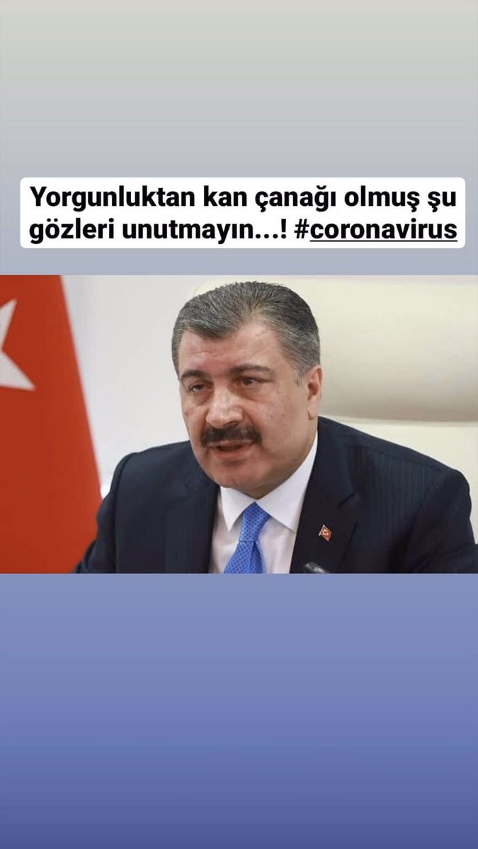 İyi ki varsınız Sn.Bakanım <a href="/drfahrettinkoca/">Dr. Fahrettin Koca</a> 
 #EvindeKalTürkiye
#Corona