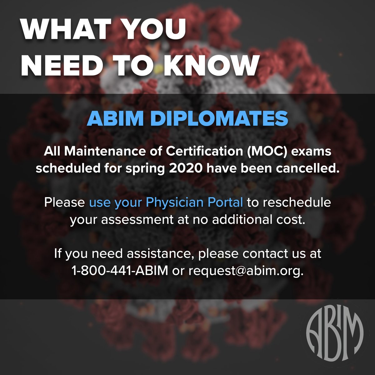 American Board of Internal Medicine (ABIM) tweet media