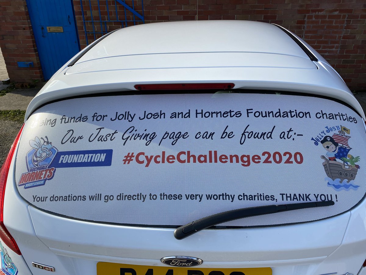 mark_ratters's tweet photo. @RochdaleHornets @HornetsSpF @Jolly_Josh1 After todayβs news of temp suspension to the @RFL Season this is also going to affect my #CycleChallenge2020 training will continue & if it means rides will have to be week on week then so be it!thanks for your continued support ππ»π΄π»ββοΈππ» https://t.co/RVhprL9BzB