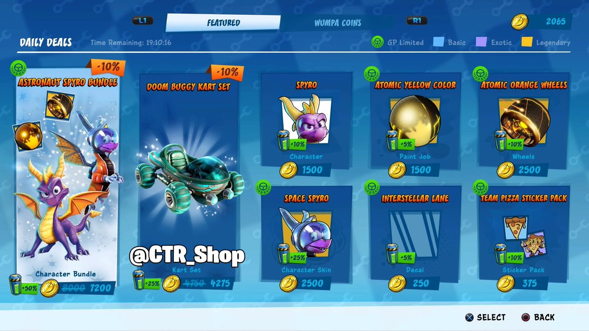 CTR_Shop's tweet photo. The #Gasmoxia Grand Prix is here  and these are todays related items in the pit stop!
Whats your favourite? 👍
Leave a follow for daily updates!
#CTR #CTRNitroFueled 
#CrashTeamRacing
#CrashTeamRacingNitroFueled
#CrashBandicoot https://t.co/T41Ktyjmy4
