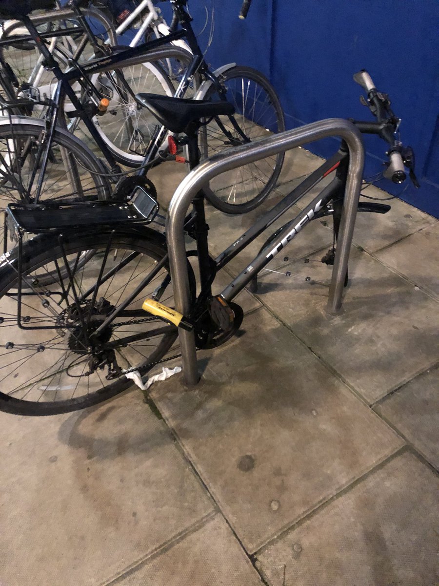 Like life isn’t difficult enough with #covidー19uk planning - but someone has stolen my front bike wheel from a hospital bike rack. My disappointment is indescribable right now. I cycle 🚲 everywhere and really don’t want to use public transport 😭😞😖