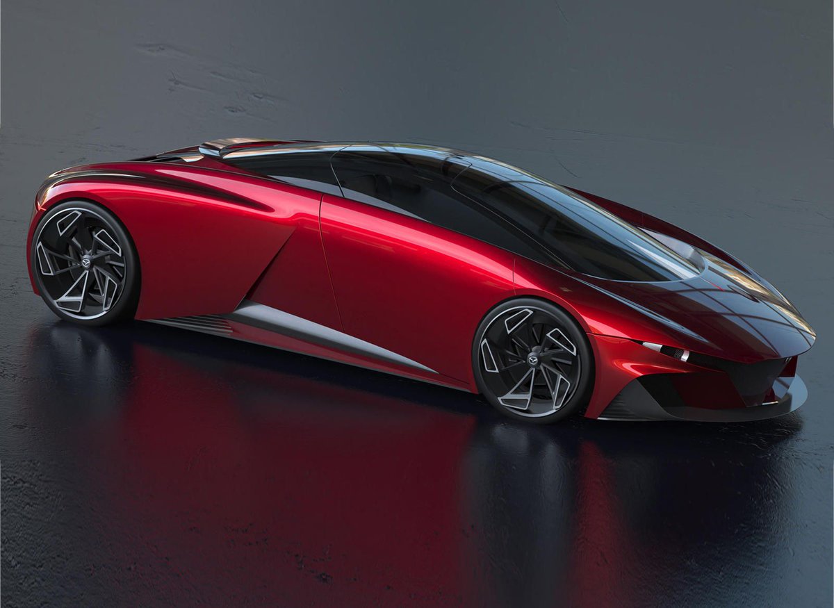 amciglobal's tweet photo. Mid-engine Chevy Corvette? ✅
Mid-engine Porsche Boxster? ✅
Mid-engine Mazda 9? ❌
 
This concept is gorgeous, but we doubt the brand could ever make a business case for it. https://t.co/EvbGnXL1g6 https://t.co/YMDZHWoH9j