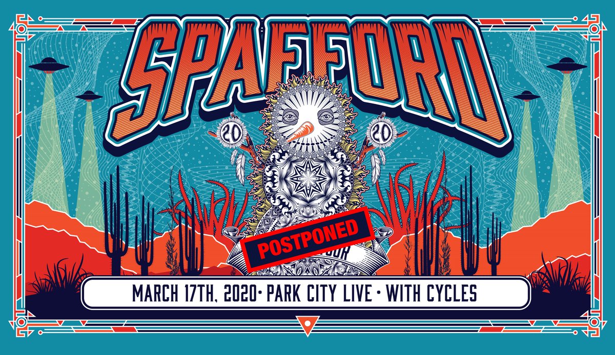 Due to the current Coronavirus outbreak, for the safety and health of our employees and patrons, Park City Live has postponed our upcoming Spafford show, refunds will be forthcoming. Thank you for the understanding and support during this time we appreciate your support!