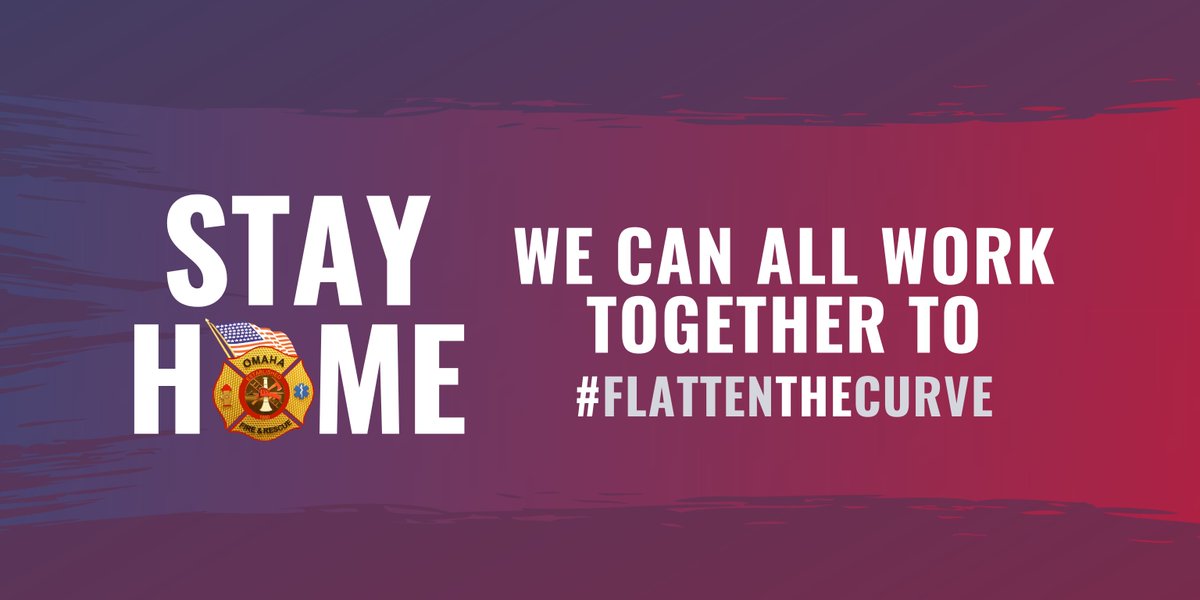 Through Social Distancing, we can all work together to #FlattenTheCurve

Resources to check out: 
cityofomaha.org
douglascounty-ne.gov

Flatten the Curve: 
nebraskamed.com/COVID/now-is-t…