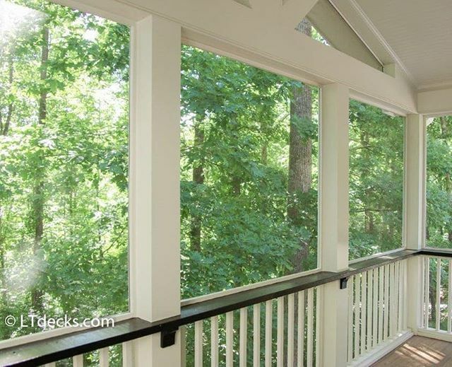 LTDecks's tweet image. Custom cocktail rail inside this Alpharetta porch. What do you think? Do you like the contrast?

#ltdecks #screenporch #customrailing ift.tt/3b1sFO5