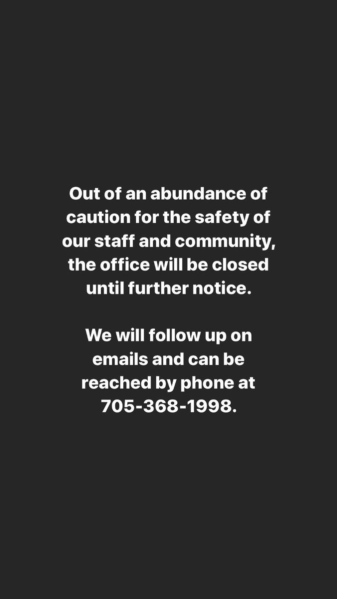 Our offices are closed until further notice in the interest of community safety.