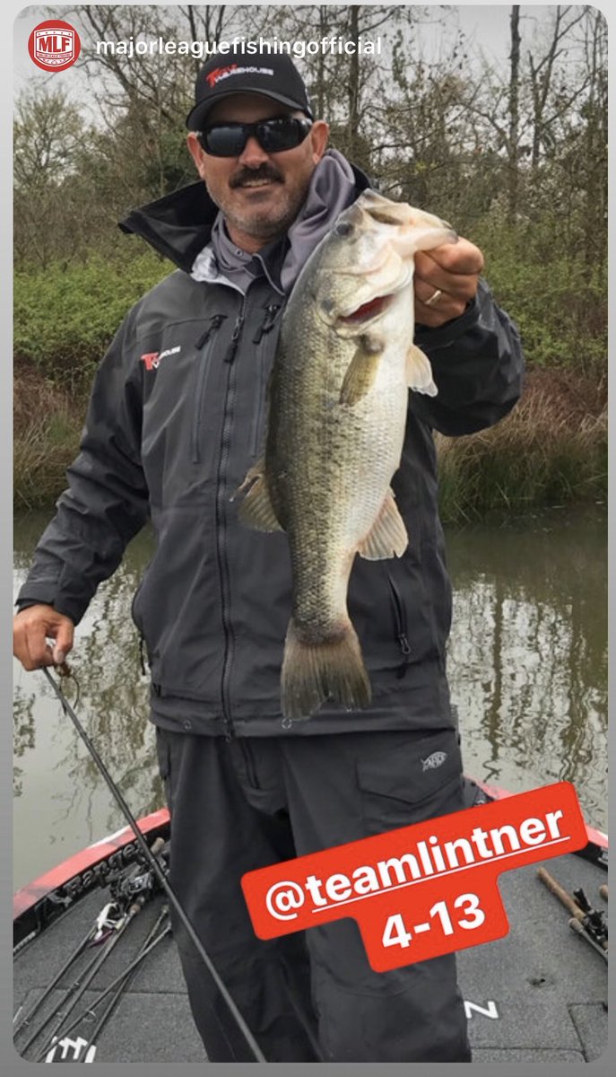 TeamLintner's tweet photo. Currently sitting in 14th place with 48.12 ...  15 min break coming up &amp; 1 more 2:30 period to go for the day🎣 #bassprotour #tacklewarehouse #aftcofreshwater #ritualangling #IGstoryphoto📸 https://t.co/jkVOLTLusE