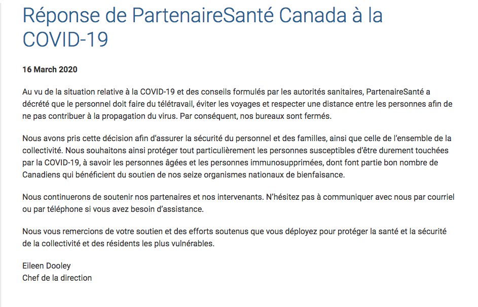 donnerautravail's tweet photo. Réponse de PartenaireSanté Canada à la COVID-19

https://t.co/CQheZsXNn5 https://t.co/pOt7A9Mq5J