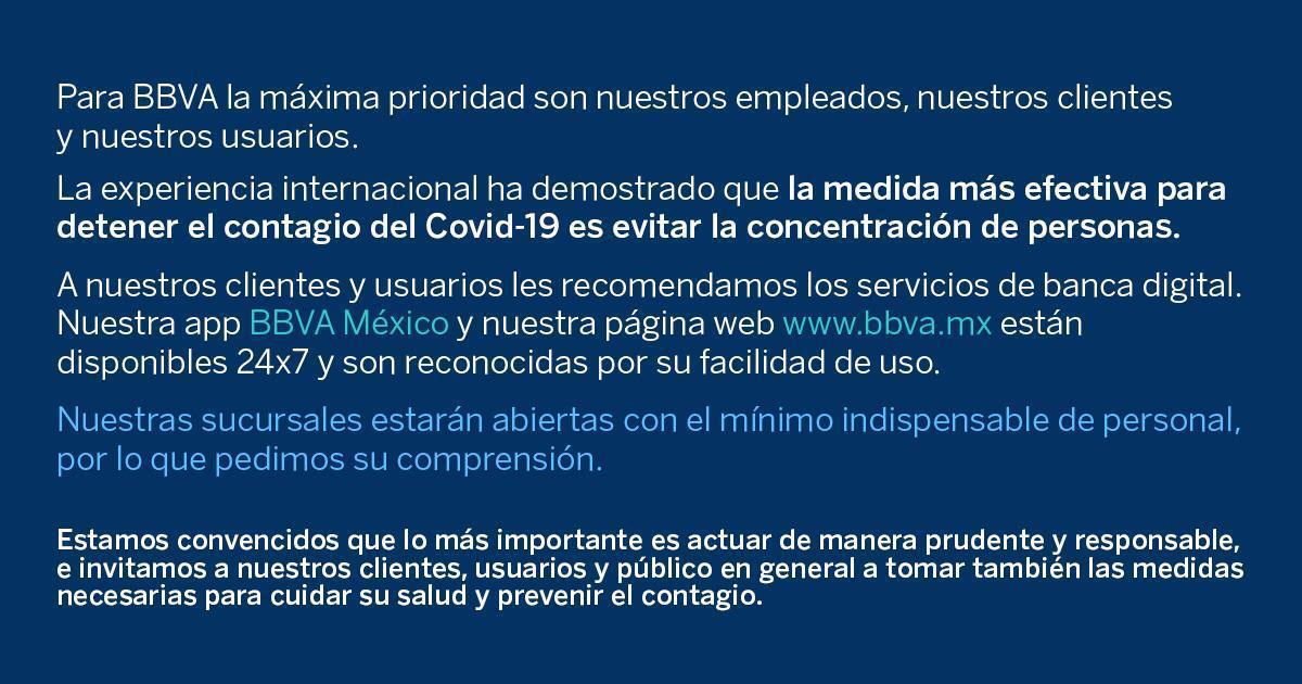 ⚠ Aviso importante acerca de nuestros servicios y el Covid-19. #YoMeQuedoEnCasa