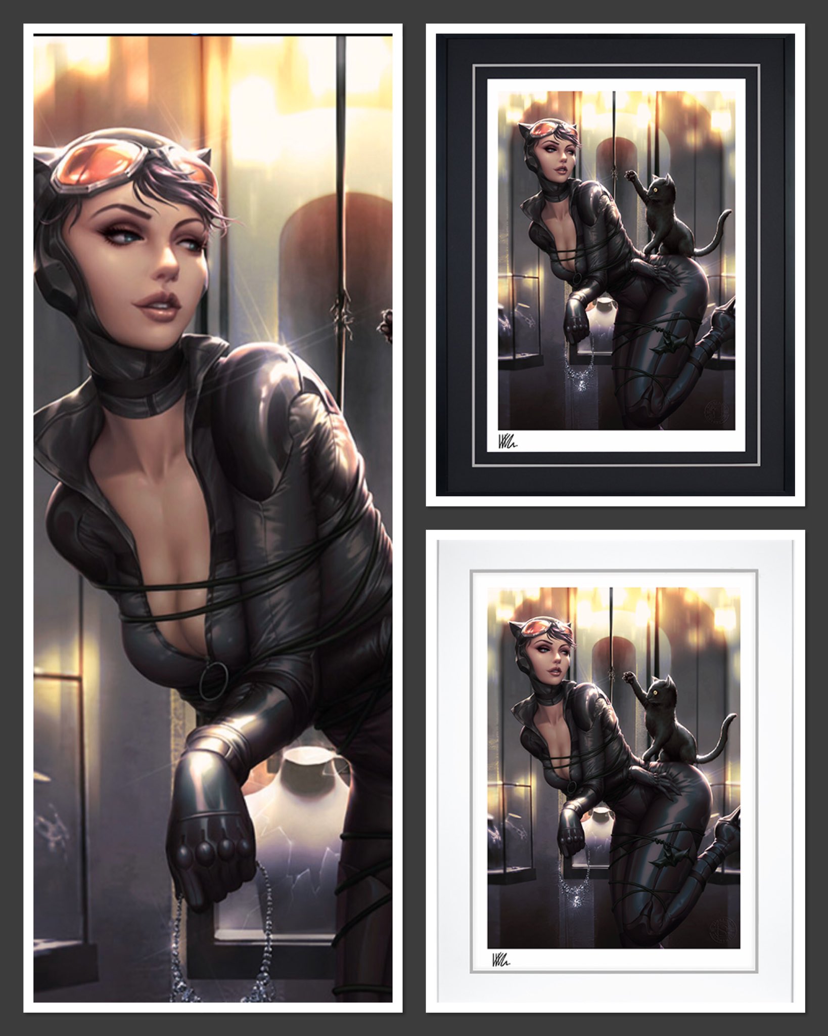 ParkerJordanFineArt on X: Sideshow presents Catwoman: All Tied Up Print by  artist Kendrick Lim. #parkerjordanfineart #framer #customframing #framing  #sideshow #sideshowcollectibles #dc #dccomics #dccollectibles  #dccinematicuniverse #popculture ...