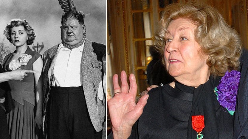 Stan_And_Ollie's tweet photo. Suzy Delair who starred in Laurel and Hardy's last ever movie #AtollK has passed away at the age of 102. Suzy was the last surviving leading lady in a Laurel & Hardy film. https://t.co/7ATHmd8rk5