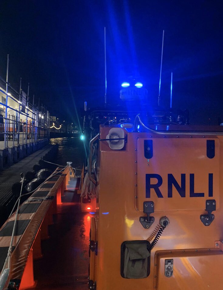 Night crew are booked on with <a href="/HMCoastguard/">HM Coastguard</a> and we are shortly out on training.