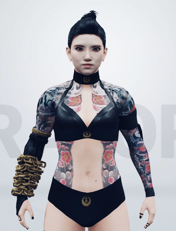ocwfed's tweet photo. Fk a Teaser its 3:16
Name: Empress
Type: Attire Variant - 'Yakuza'
Creator: Empress (no socials)
She agreed to do a "Showcase" if we get 25 retweets so share or something!
#OCWFED #OCWHausofStyle #WWE2K19
#EFED #LEAGUE #PVP #RP #SubscribeNow
#OCWDiscord #OCWEmpress #CAW https://t.co/i8g8pzhajO