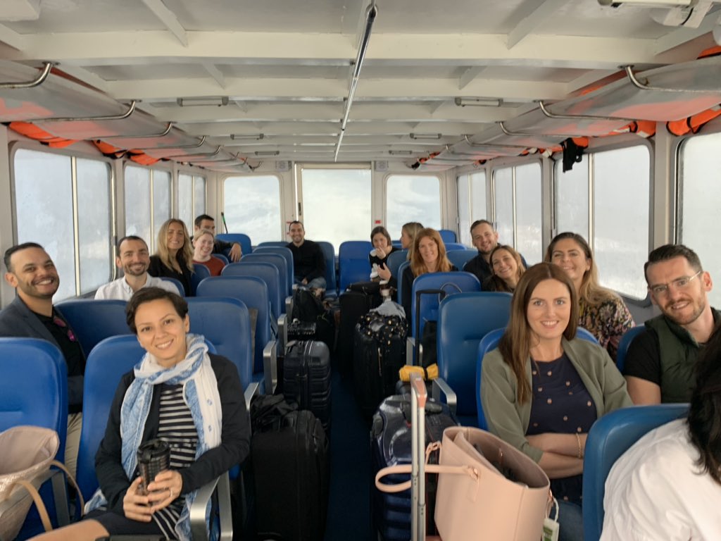 lisavitaris's tweet photo. Morning ferry ride with The Marketing Academy 2020 scholars to the Quarantine Station for our first boot camp :) Super exciting!#themarketingacademyaus @TheMktgAcademy https://t.co/wDDoK4qMzg