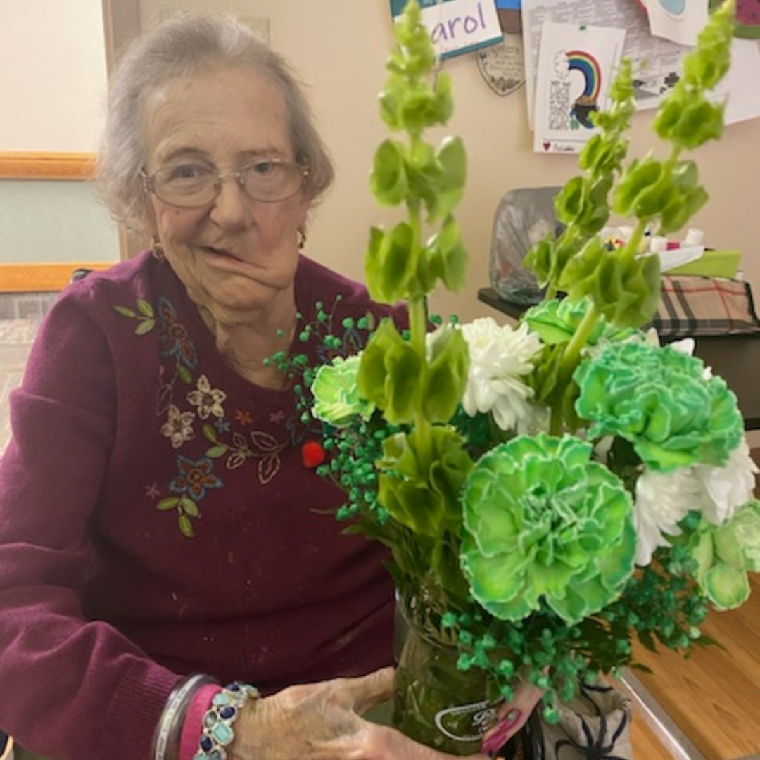 Residents at #HarrisHillNursingFacility would like to extend a huge THANK YOU to Salvatore's for the wonderful surprise. The flowers are absolutely beautiful! Thanks for all you do for those in our community!