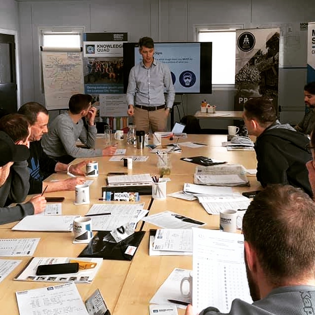 vanguardFA's tweet photo. Teaching a spot of #healthandsafety in #constructionuk at morgansindallconstruction #paddingtonvillage to the #Liverpool group of @ProjectRecce #Veterans this week for these guys to gain a #CSCS card on their… https://t.co/1oY76axKtl