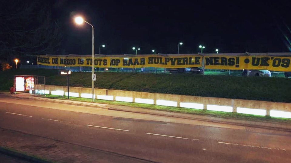 𝗦𝗮𝗺𝗲𝗻 𝘇𝗶𝗷𝗻 𝘄𝗲 𝘀𝘁𝗲𝗿𝗸 💛🖤

Trots op alle hulpverleners 🙏

<a href="/UltrasKerkrade/">Ultras Kerkrade</a> 👊