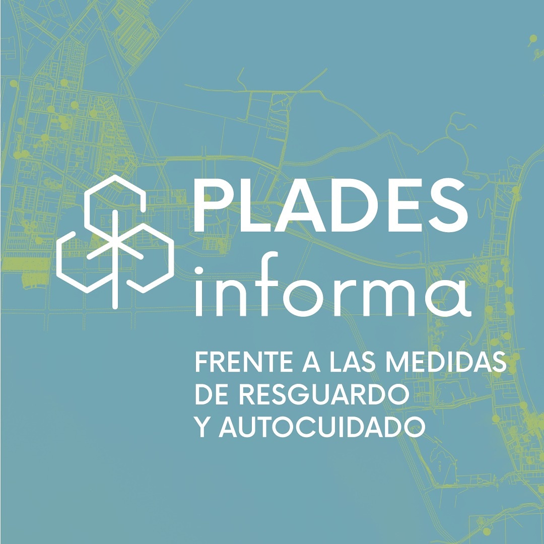 El desarrollo de nuestra ciudad no PARA, pero por un rato todos deberemos PARAR un poco de juntarnos para seguir adelante construyendo #laciudadquesoñamos
Las puertas del Centro Plades estarán cerradas mientras así lo indiquen las autoridades. #TrabajoRemoto #CuidemonosTodos