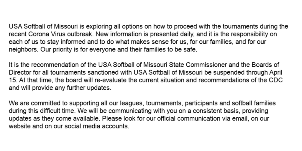 UsasoftballMo's tweet photo. https://t.co/g4vfaVphq4