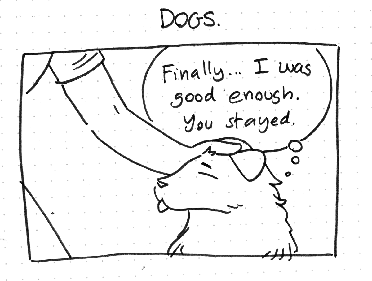 People are tweeting that their pets are kinda loosing their mind because they are home due to the quarantine (my own cats are really happy / confused because my husband is home) so I drew this. 