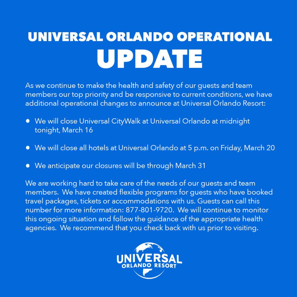 UniversalORL's tweet image. Update about our destination.

For ongoing updates visit: universalorlando.com/web/en/us.