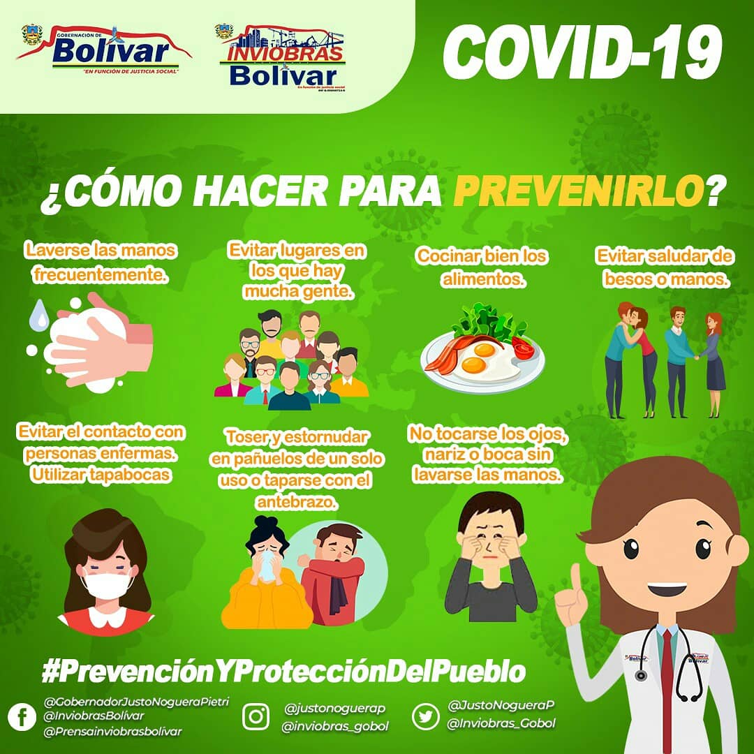 #QuédateEntuCasa cuida tu salud y la de tu familia, cumple los protocolos de higiene y salud. De la consciencia y el accionar de todos depende evitar la expansión del #COVIDー19 #CuarentenaColectivaSocial #PrevenciónYProtecciónDelPueblo con @NicolasMaduro y @JustoNogueraP