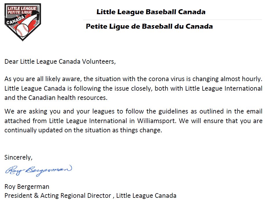 Little League Canada (@littleleaguecan) on Twitter photo 