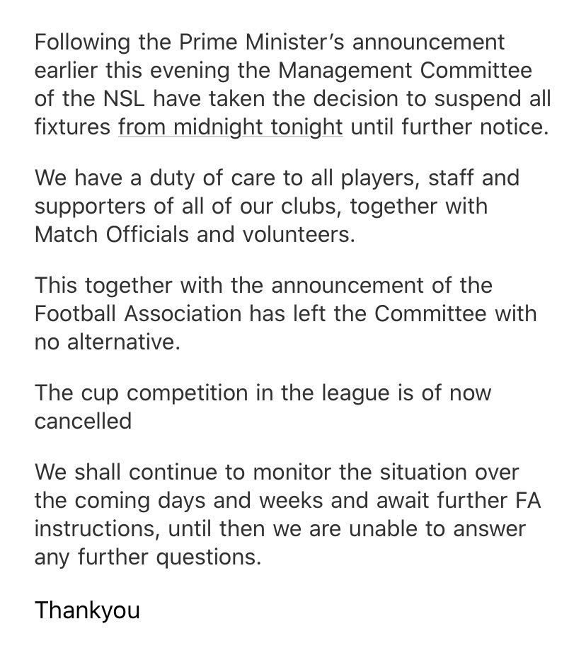 Nottinghamshire Senior League tweet media