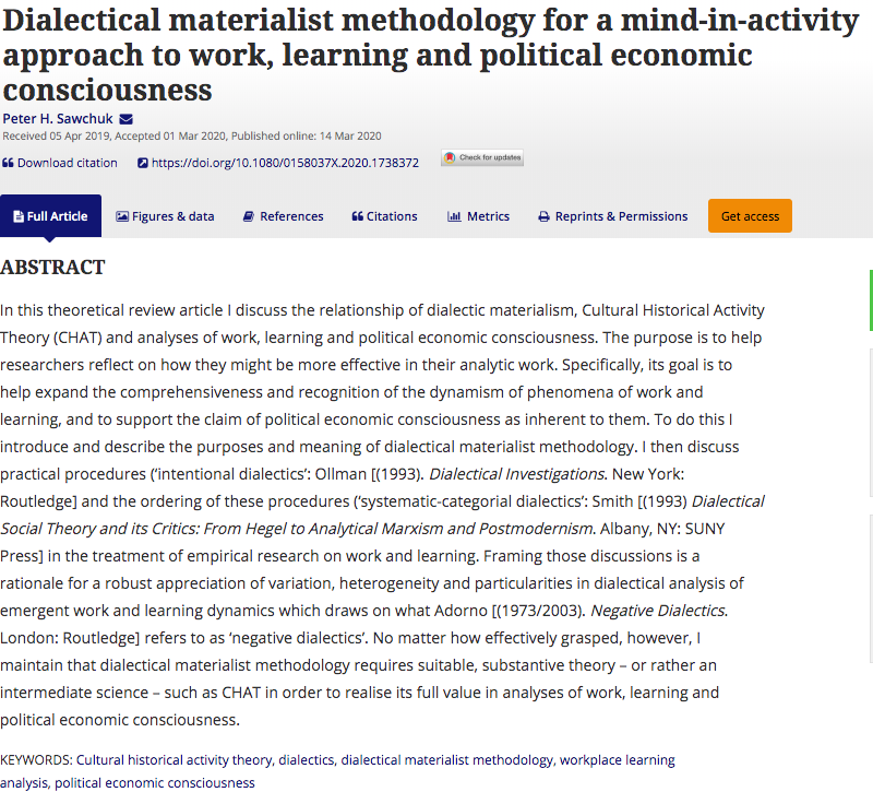 Studies in Cont Ed tweet media