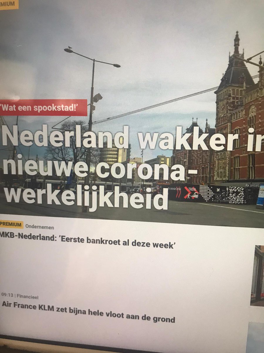 Allerlei afspraken geannuleerd; tandarts, theater, events, zittingen, crematie en zelfs de verjaardag van mijn dochter.#denieuwewerkelijkheid