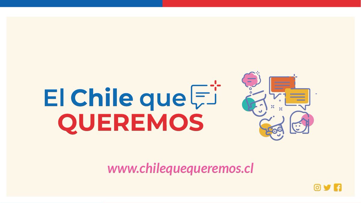 Como parte de las medidas del #PlanCoronavirus hemos decidido concluir anticipadamente el proceso de diálogos ciudadanos de #ElChileQueQueremos. Agradecemos a los más de 130 mil participantes de todo el país que fueron parte. Infórmate en 👉 bit.ly/ClQueremos_🇨🇱