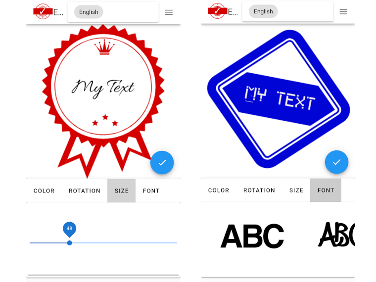 ipsilondev's tweet photo. New app launch! Create your own digital stamp, for FREE! at https://t.co/Ge6MCDFVTx! Up to 50+ templates, 15+ fonts, customize colors, sizes and everything, to get an unique look for your designs! Available for mobile too! #webapp #web #app #design #utilities #mobile #free https://t.co/xn1TYKYnfO