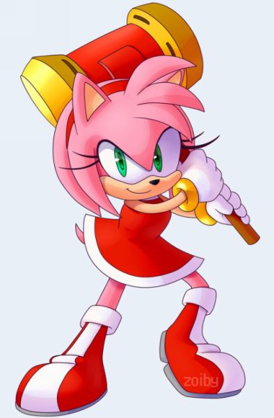 Pink Hedgehog Girl, Sonic the Hedgehog