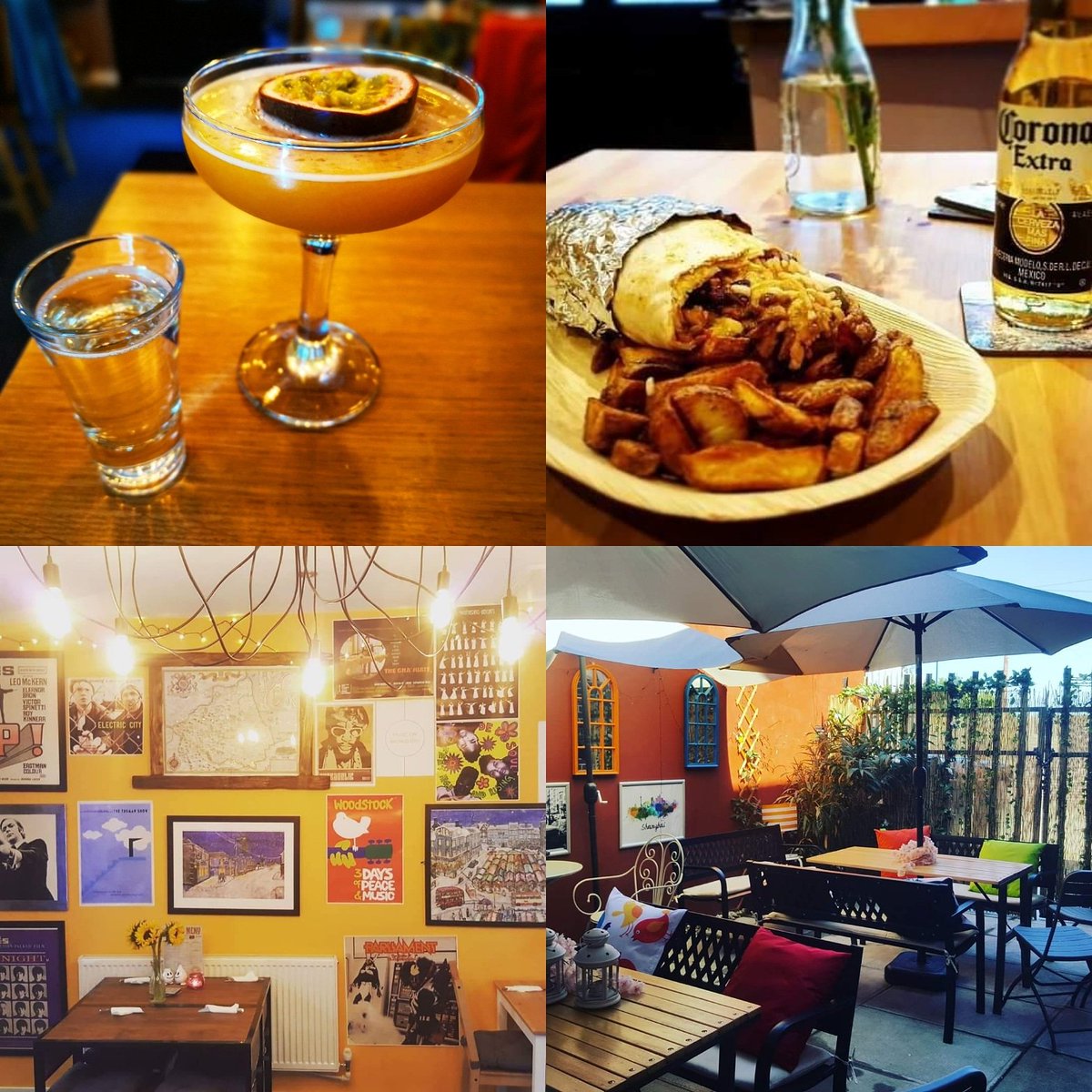 We'll be offering a delivery and collection service from tomorrow and limiting sit ins. You cna even add cocktails to your order ❤️ Stay safe all x