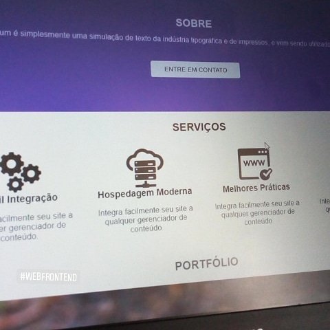 douglasabnovato's tweet image. Uma simples página web. #frontendweb