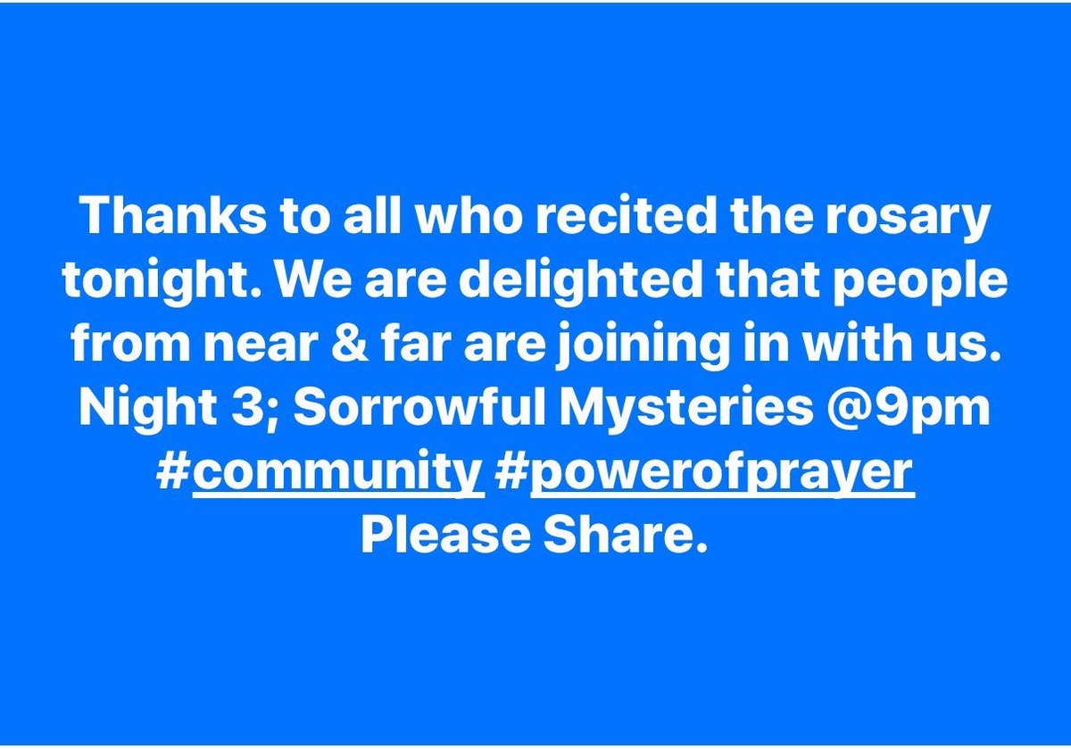 Thanks for all the messages of support from around the world.
#StopCOVID19 #communityresponse #awareness #praying