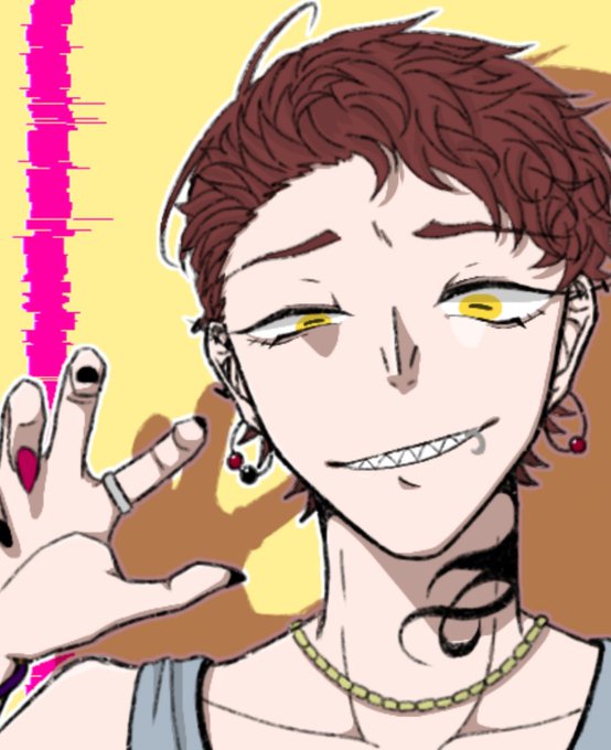 バチバチ イラスト ピアス バチバチ イラスト Okepictutyi