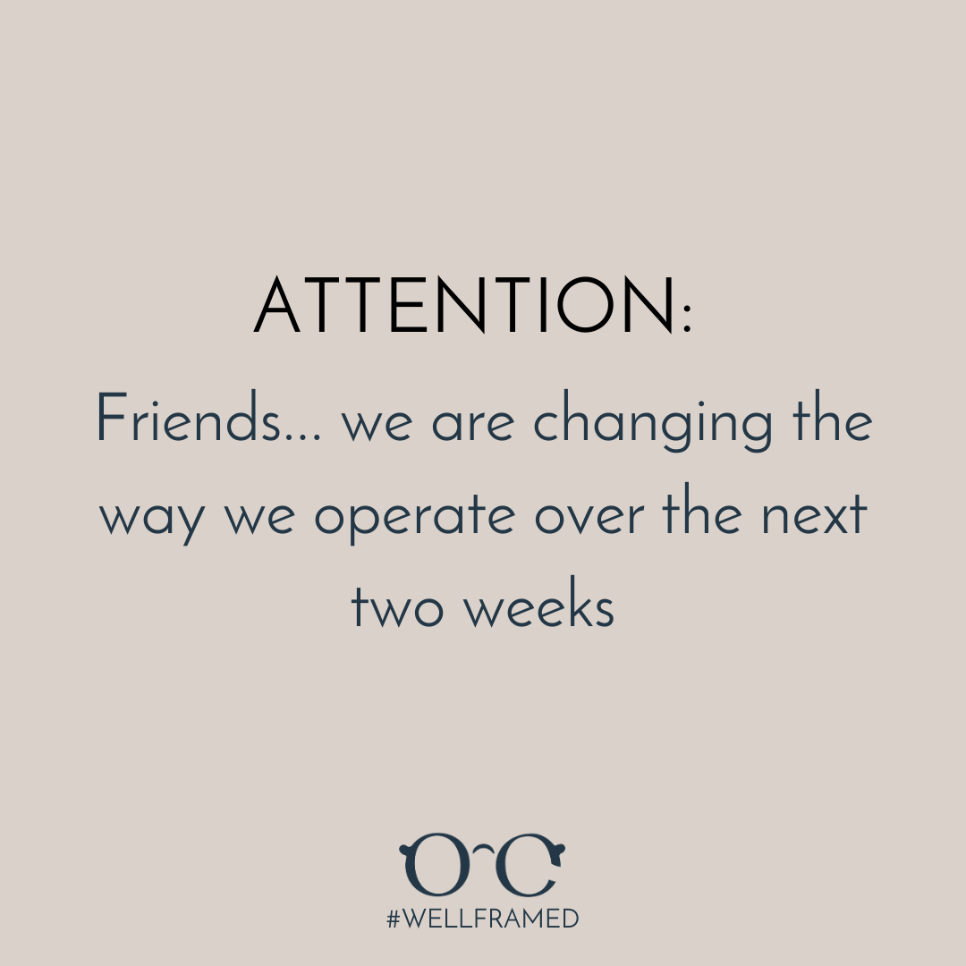 opticalconnect's tweet photo. If you are in need of new glasses we invite you to come to the store. Feel free to schedule an appointment so we can minimize possible exposure for everyone in order to limit the amount of people in the store. https://t.co/YyIGF1HMuA