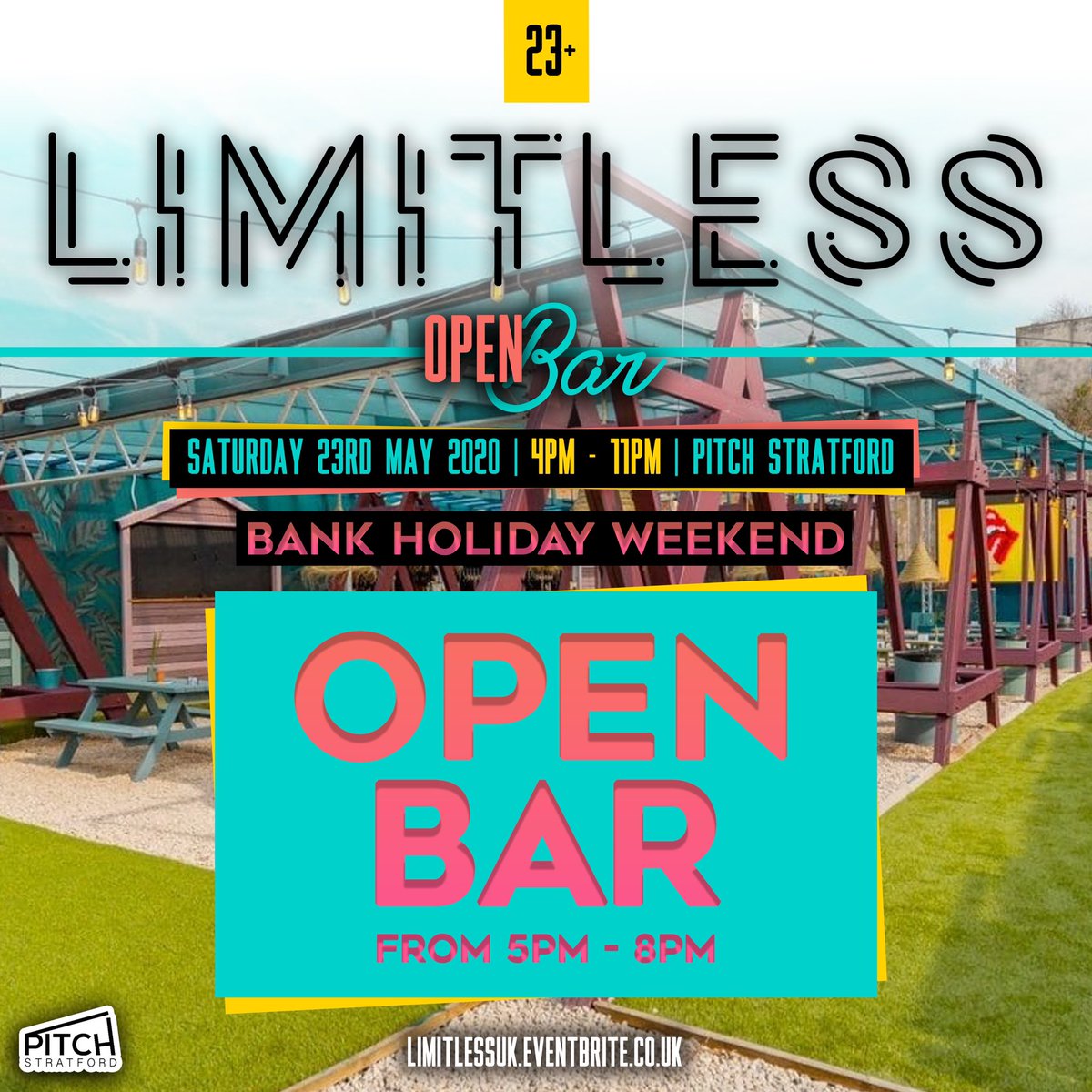 limitlessuk__'s tweet photo. @JasmineSaid_ #Limitless is back with a 3 hr open bar 😦

The event to kickstart your summer of madness 😈💪🏾 https://t.co/lCaJSPxOyd