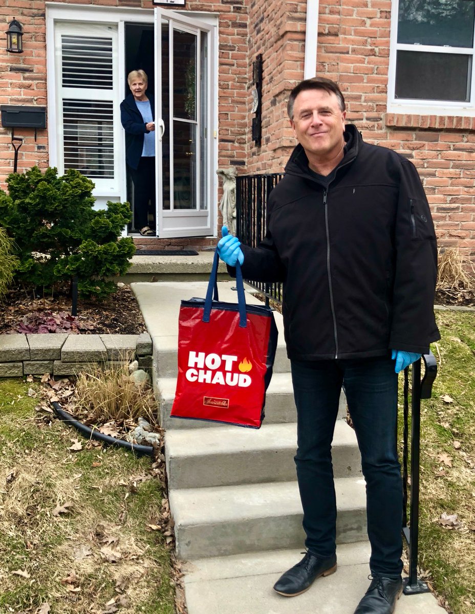 The Chilton Grocery Company makes its first drop off to an isolated senior. HUGE help from the always-generous <a href="/gretapodleski/">Greta Podleski</a>. No charges for delivery! Heck, no charges for the groceries! Worst business model ever. #dontpitchonDen Stay well and stay in touch!