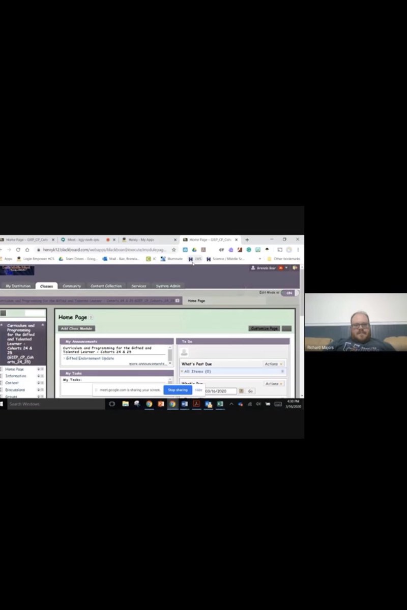 DrBridgetJordan's tweet image. HCS teachers are THE BEST! Shout out to the 15 members of our Gifted Endorsement Program who joined a virtual meeting to begin their next class-after a full day of leading remote learning! Even our teachers #NeverStopLearningHCS! #ExpectExceptionalHCS