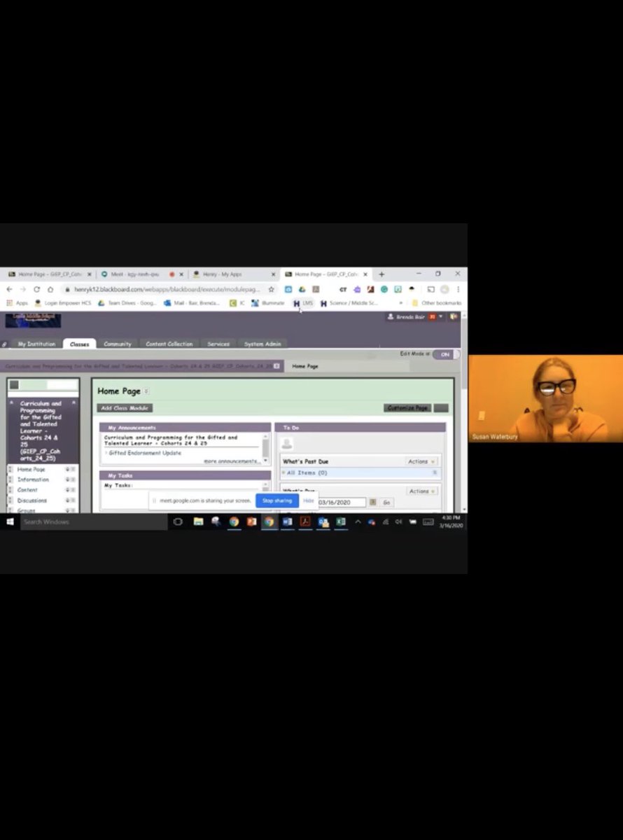 DrBridgetJordan's tweet image. HCS teachers are THE BEST! Shout out to the 15 members of our Gifted Endorsement Program who joined a virtual meeting to begin their next class-after a full day of leading remote learning! Even our teachers #NeverStopLearningHCS! #ExpectExceptionalHCS