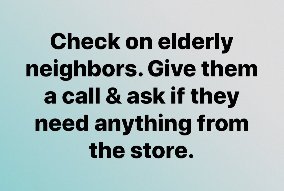 SCVSHERIFF's tweet photo. Remember the elderly and help us look out for them. https://t.co/erc2S8r95C
