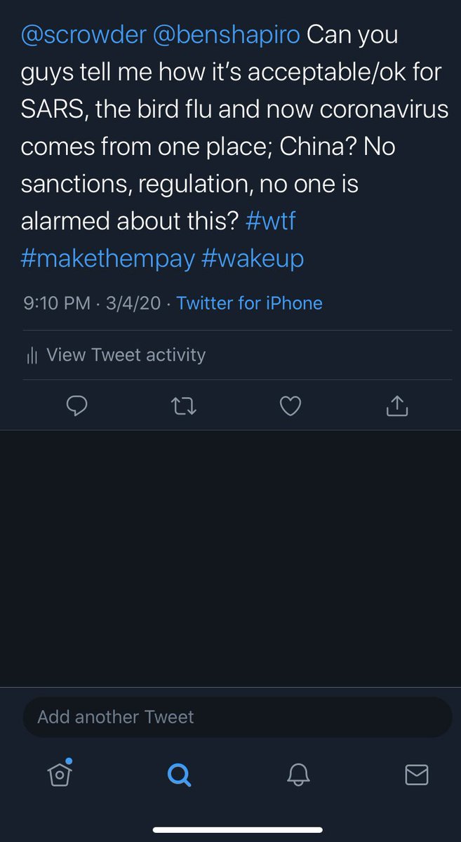Jramzls2's tweet photo. @BryanDeanWright @benshapiro Interesting, I tried to post this 2 weeks ago and each time was deleted in seconds https://t.co/FBvxzjpDmO