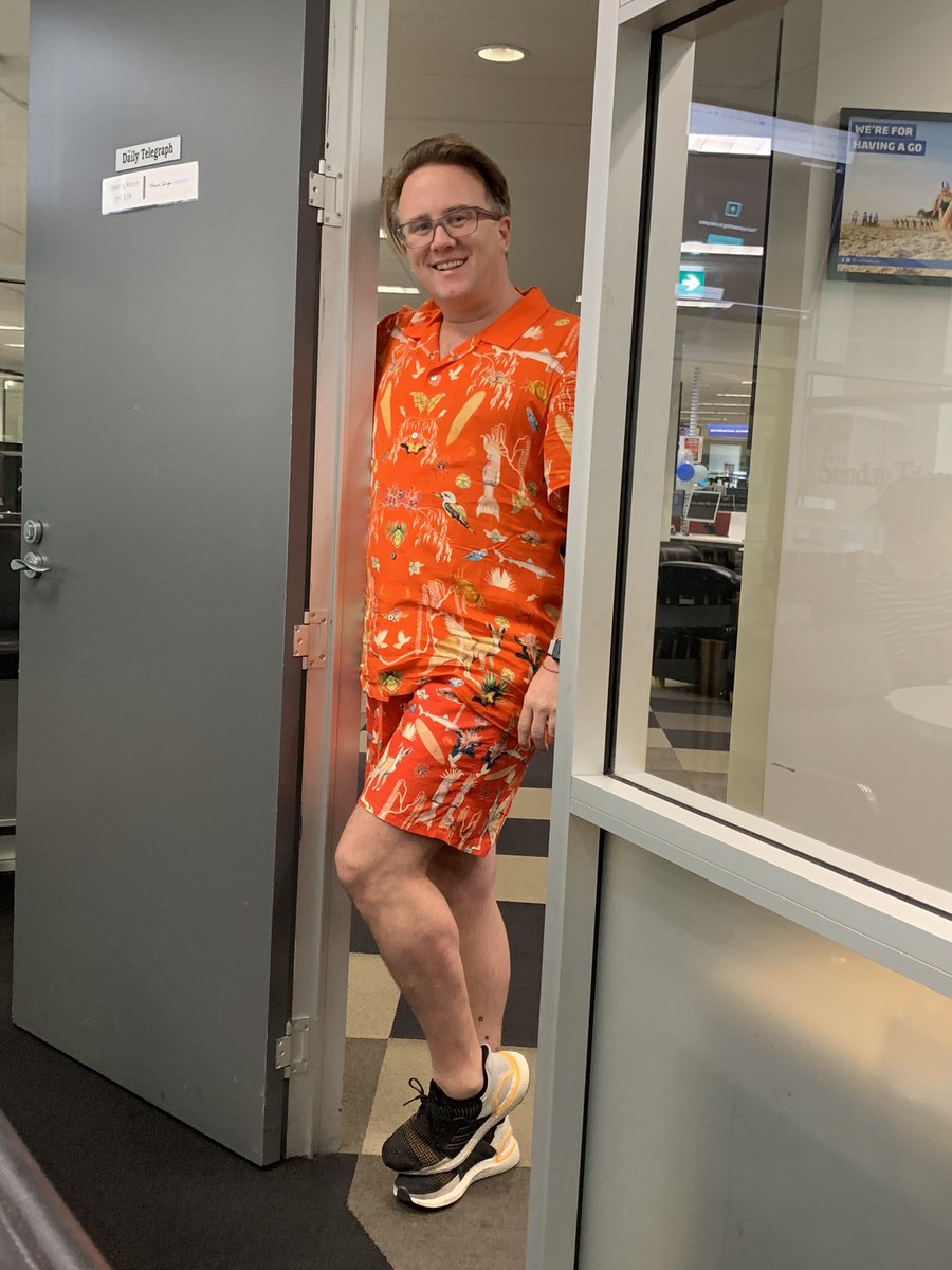 . <a href="/jmoconfidential/">Jonathon Moran</a> on the Tele runway bringing some colour to a bleak time. He’s ready to fill in when Fashion Week can resume.