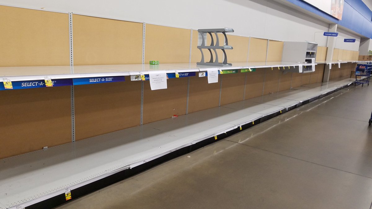 MegaMike_T's tweet photo. Went to the Grocery after work, hmmm, this sucks. https://t.co/Q4ZUTFU5cl